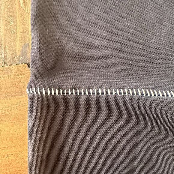 J Jill Black Pointe Wide Leg Pants Size Small Stitching Stretch Pull On - Picture 3 of 13